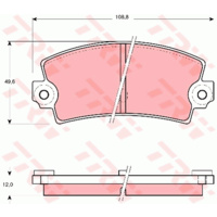 DB102L Lada 77-85 rear GDB155