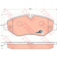 TRW DISC PAD MERCEDES SPRINTER FR GDB1698