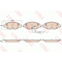 TRW BRAKE PADS GDB1956