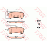 TRW DISC PAD SET GDB2079