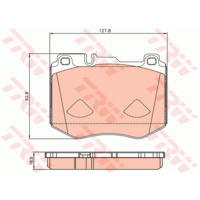 TRW MERCEDES C250 W205 FRONT 14 ON GDB2081