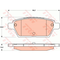 MAZDA 6 MPS REAR GDB3517