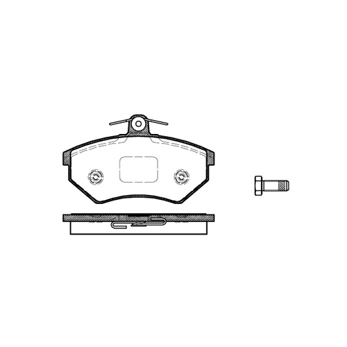 REMSA BRAKE PADS 0134.50