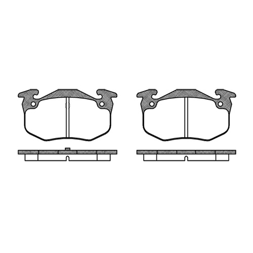 REMSA BRAKE PADS 0144.50