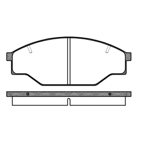 Remsa Brake Pads Front Toyota/ Volks Wagen 0197.10