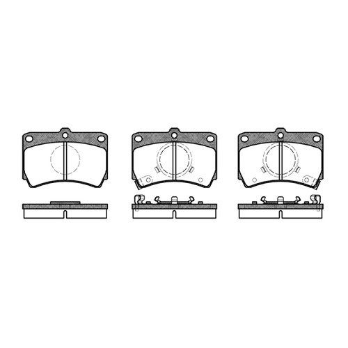 REMSA BRAKE PADS 0212.02