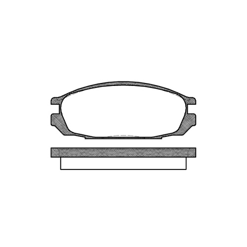 Remsa Brake pads Rear Nissan/Ford 0292.00