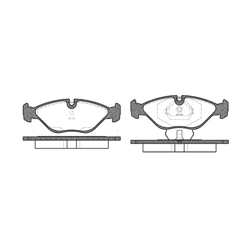 REMSA BRAKE PADS 0319.00