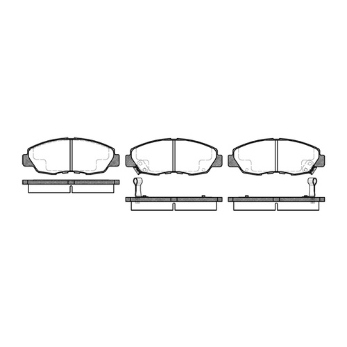 Remsa Brake Pads Front honda 0324.02