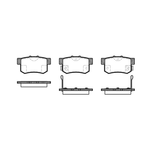 REMSA BRAKE PADS 0325.02