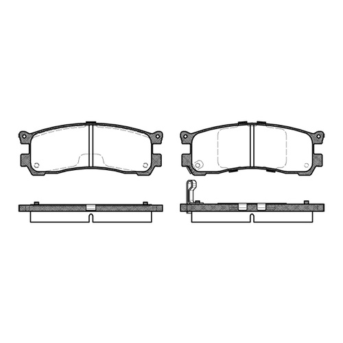 REMSA BRAKE PADS 0399.21