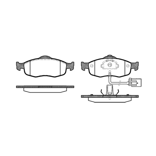 REMSA BRAKE PADS 0432.02