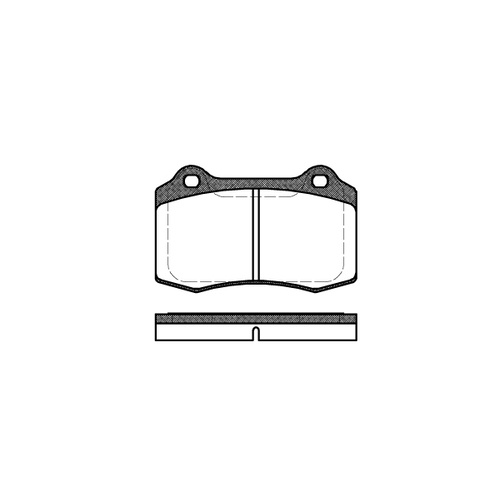 REMSA BRAKE PADS 0434.30