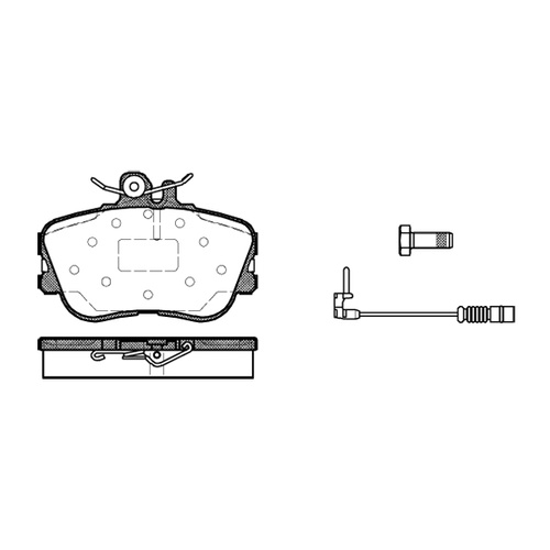 REMSA BRAKE PADS 0445.02