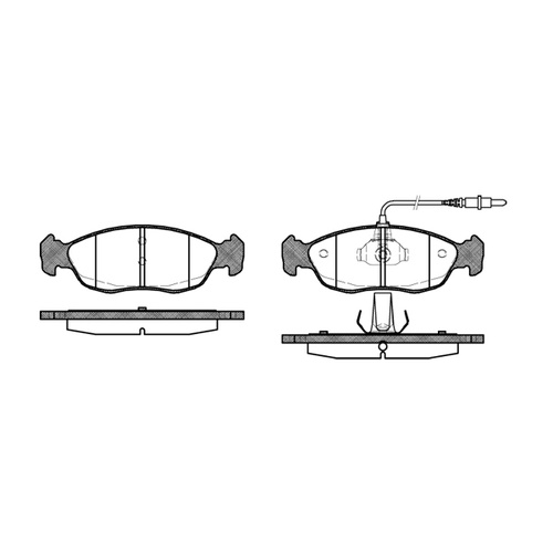 REMSA BRAKE PADS 0461.02