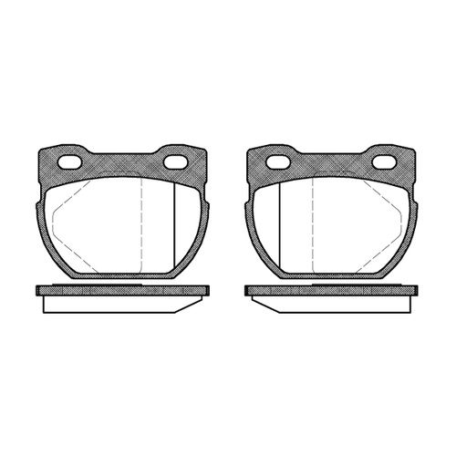 Remsa Brake Pads Rear LandRover 0584.00