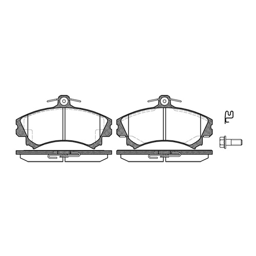 REMSA BRAKE PADS 0590.02