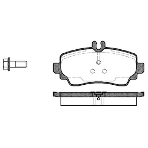 REMSA BRAKE PADS 0650.00