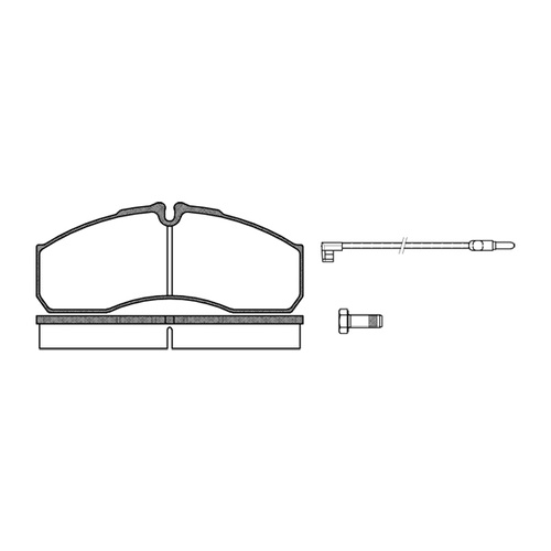 Remsa Brake Pads Front Mercedes Benz/ Renault 0651.12