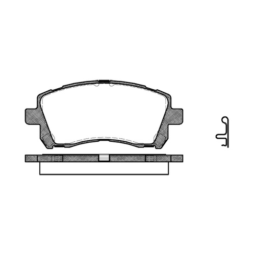 REMSA BRAKE PADS 0655.02