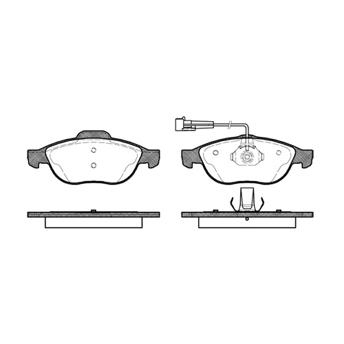 REMSA BRAKE PADS 0660.02