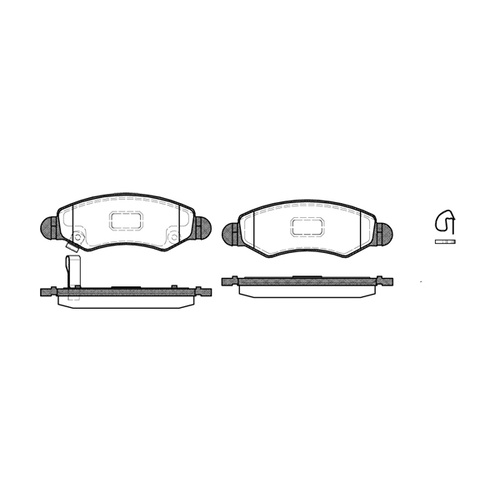 Remsa Brake Pads Front Suzuki 0702.21