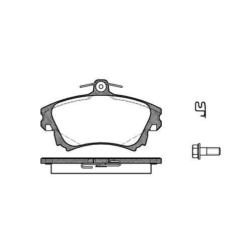 REMSA BRAKE PADS 0708.02