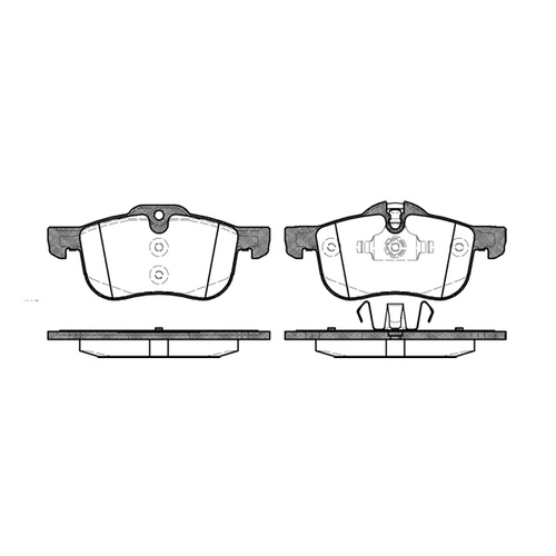 Remsa Brake Pads Front MG 0719.00