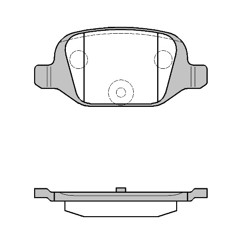 REMSA BRAKE PADS 0727.00