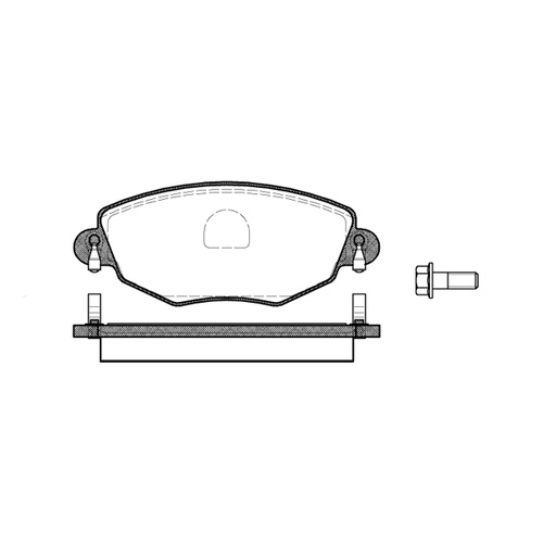 REMSA BRAKE PADS 0776.00