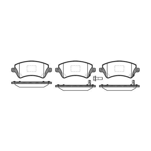 REMSA BRAKE PADS 0822.12