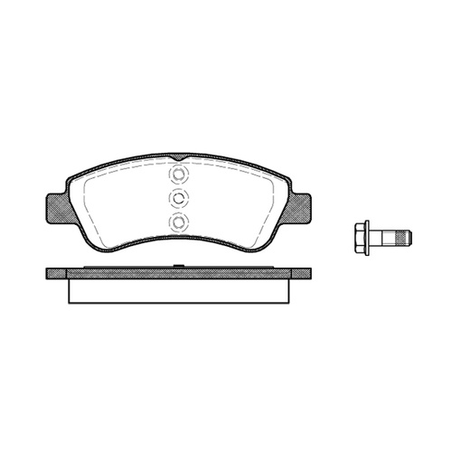 Remsa Brake Pads Front Peugeot 0840.20