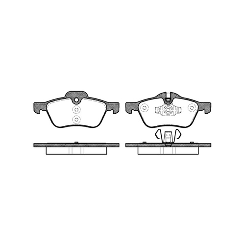 REMSA BRAKE PADS 0864.00