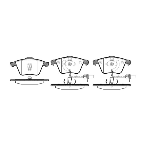 REMSA BRAKE PADS 0964.02