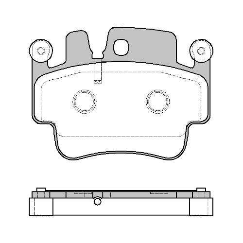 REMSA BRAKE PADS 0982.00