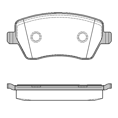 Remsa Brake Pads Front Nissan/Renault 0987.00