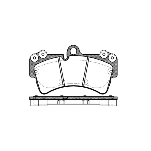 REMSA BRAKE PADS 0995.00