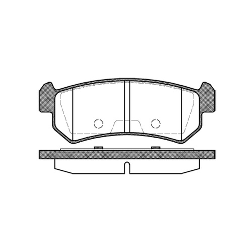 Remsa Brake Pads Rear Daewoo 1048.00