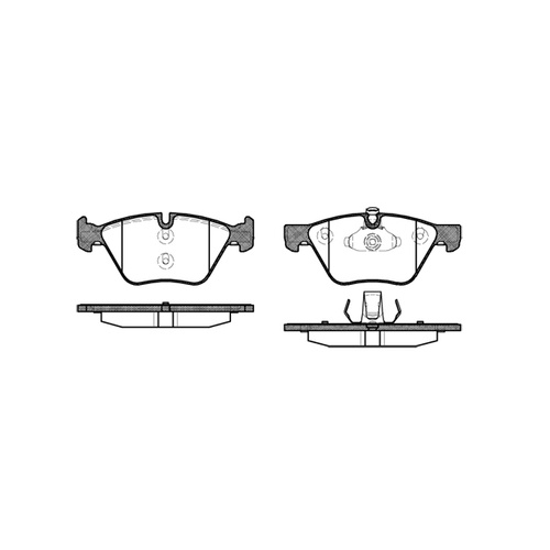 Remsa Brake Pads Front BMW 1052.00