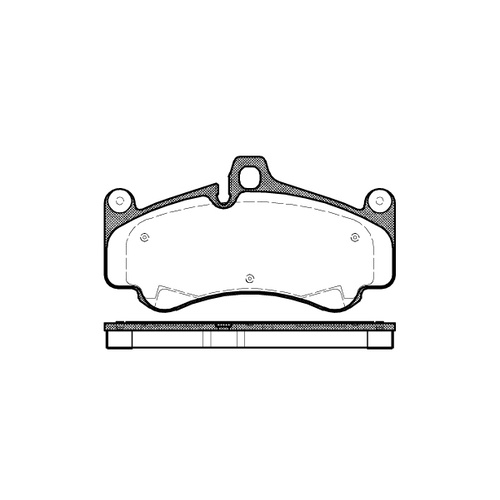 Remsa Brake Pads Front Porsche 1066.00