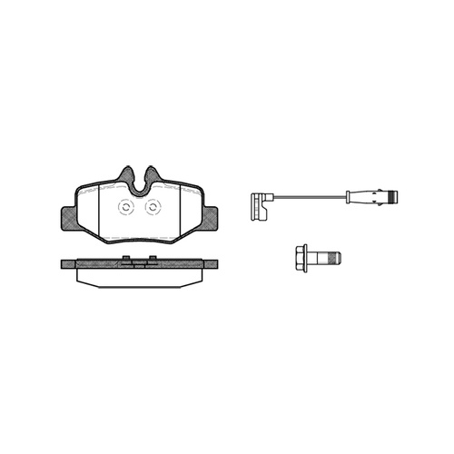 REMSA BRAKE PADS 1110.02