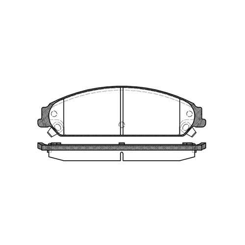 REMSA BRAKE PADS FR 1128.08