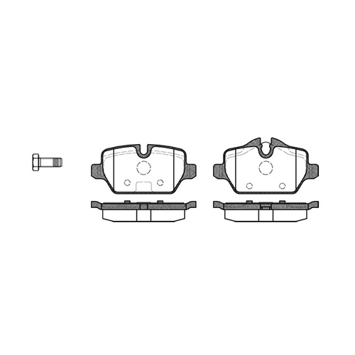 Remsa Brake Pads Rear BMW 1132.00