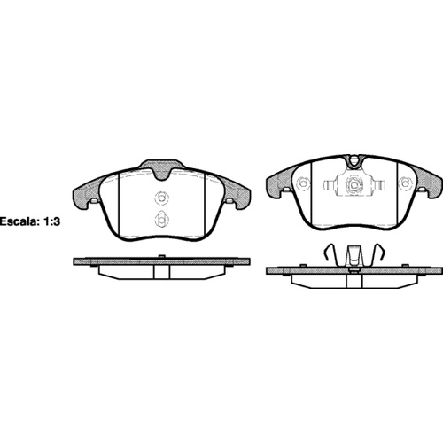 REMSA BRAKE PADS 1219.00