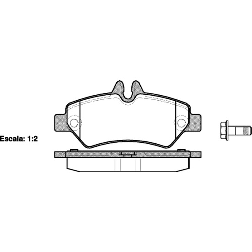 REMSA BRAKE PADS/DB1972 1246.00