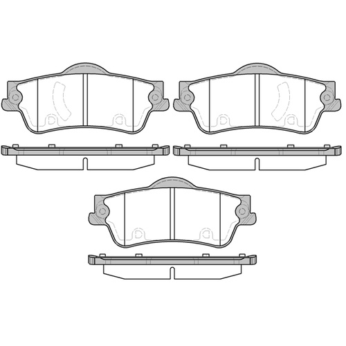 REMSA BRAKE PADS 1265.00