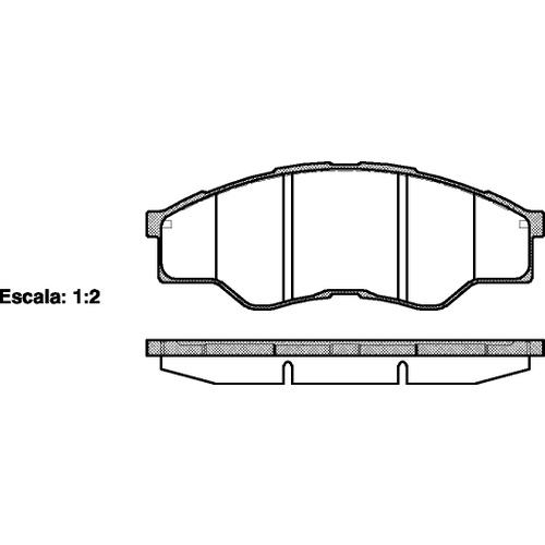 REMSA BRAKE PADS 1266.00