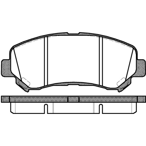 REMSA BRAKE PADS NISSAN X-TRAIL 1318.00