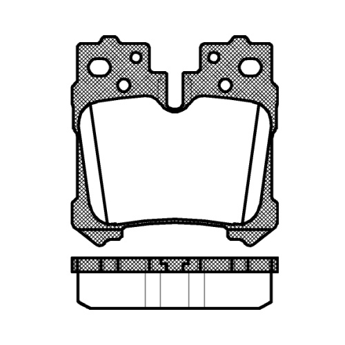 REMSA BRAKE PADS 1321.00