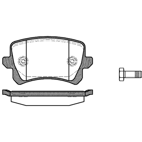 REMSA BRAKE PADS 1342.00